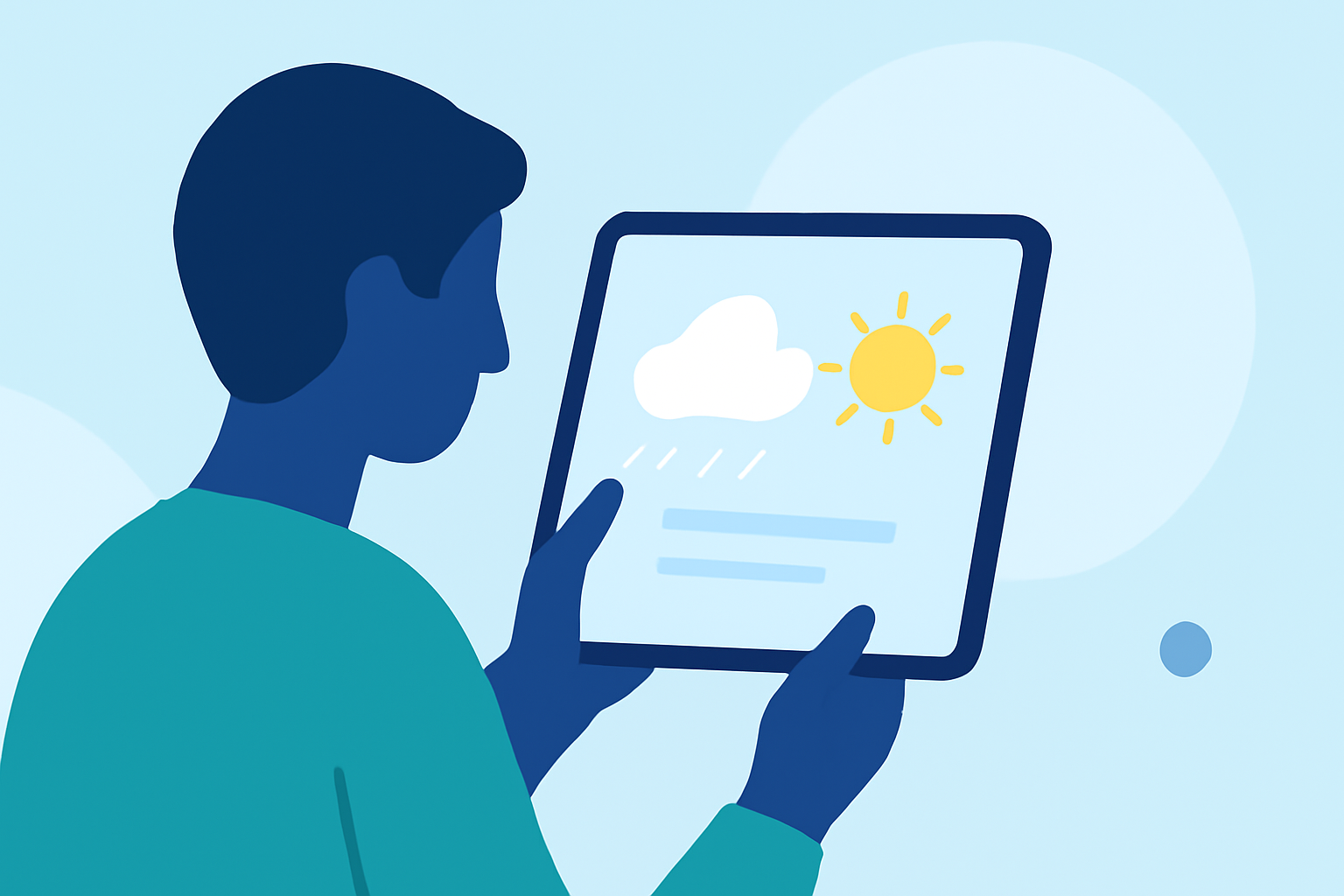 Understanding Morning-of-Departure Weather on Your iPad