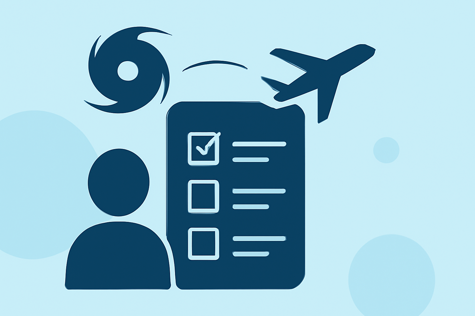 Tropical Storms and Flights Checklist for Cautious Flyers
