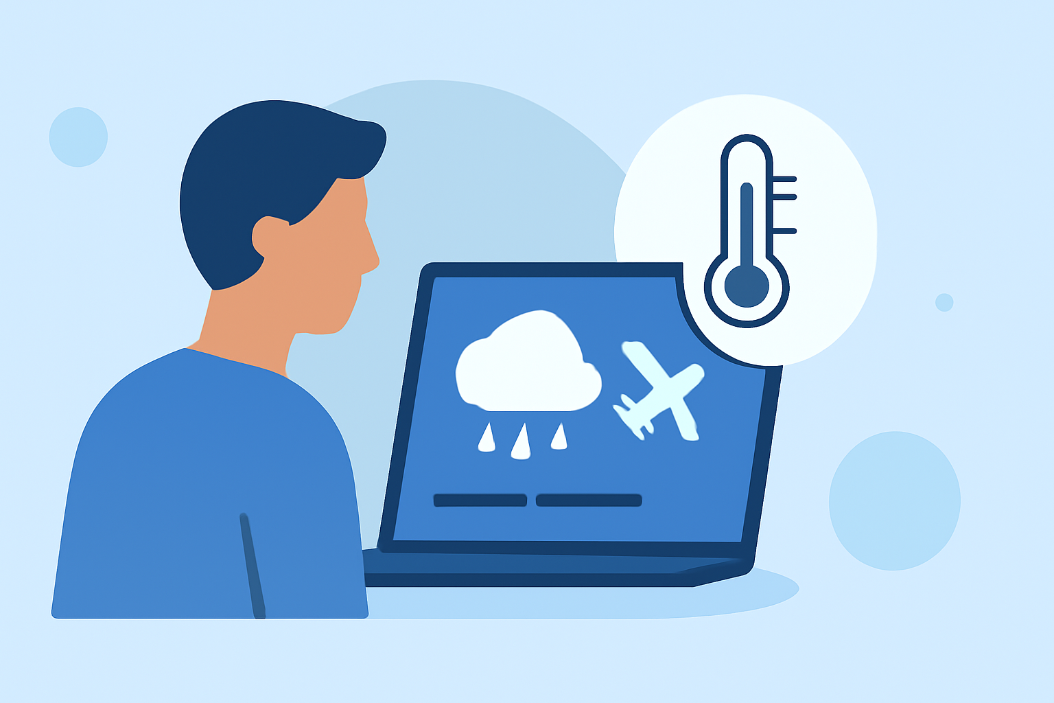 How to Effectively Monitor Weather for Delayed Flights During Vacation Planning