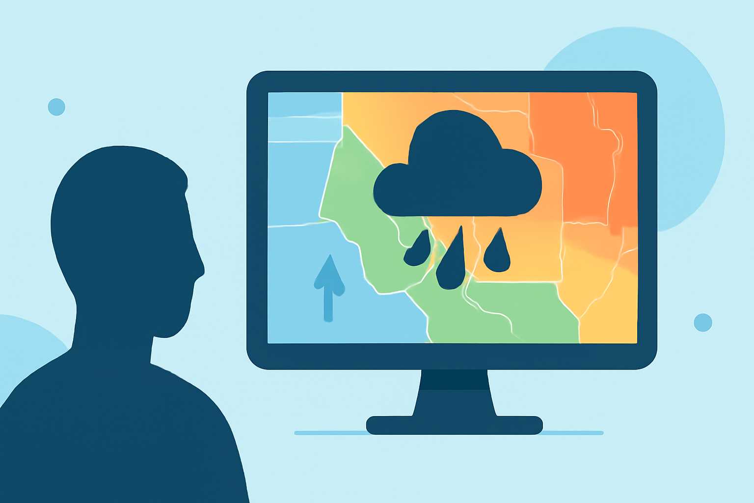 Understanding Rain Rate Maps During Winter Storms