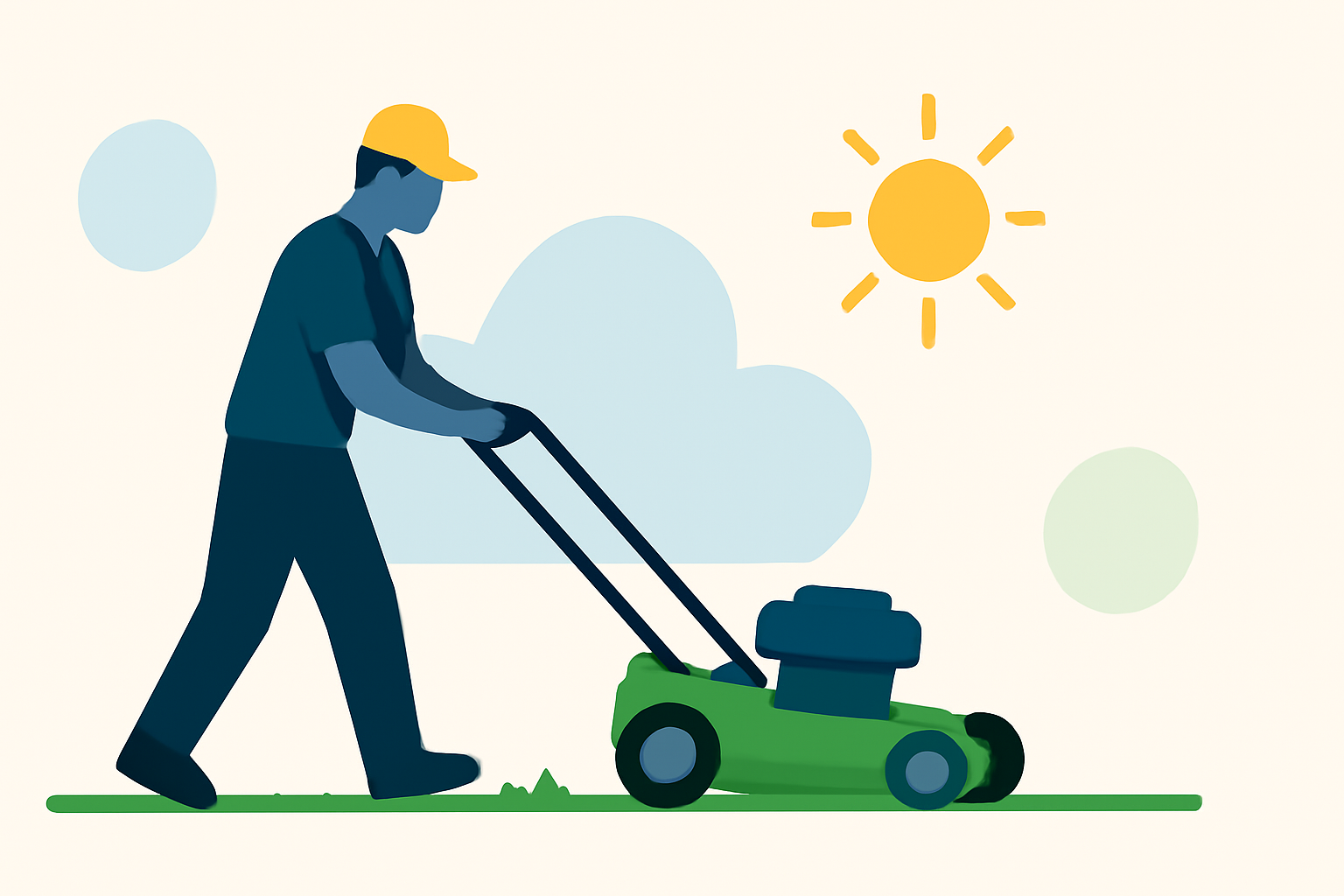 Optimal Weather Conditions for Grass Cutting During Outdoor Events