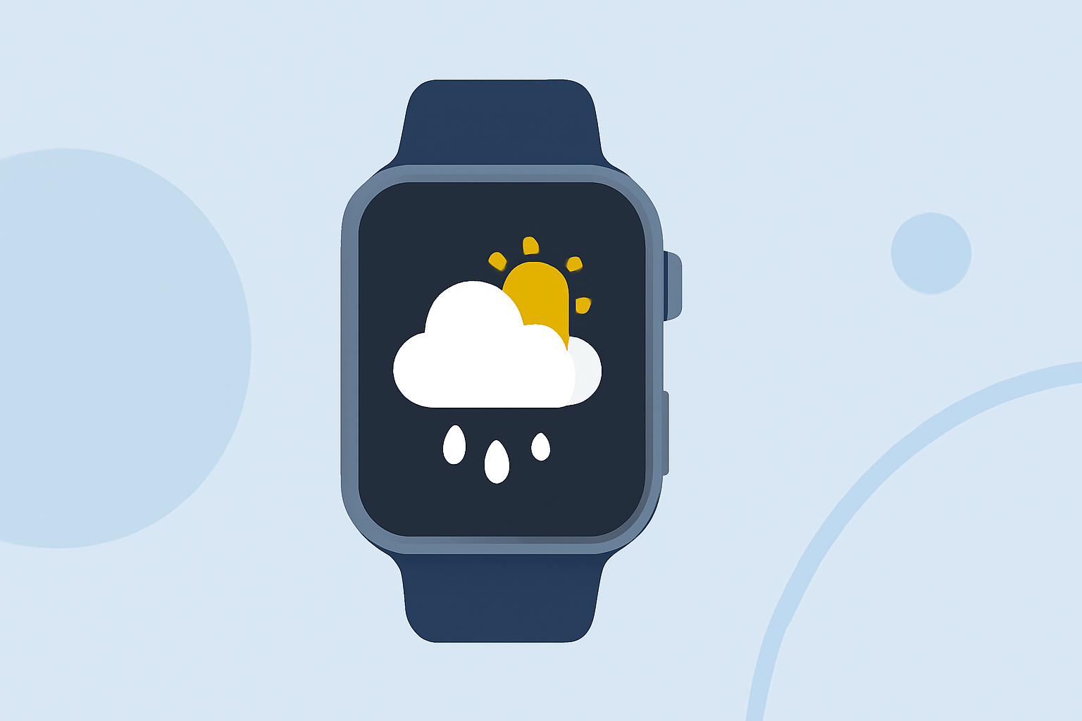 Weather Lock-Screen Notifications Basics on Apple Watch