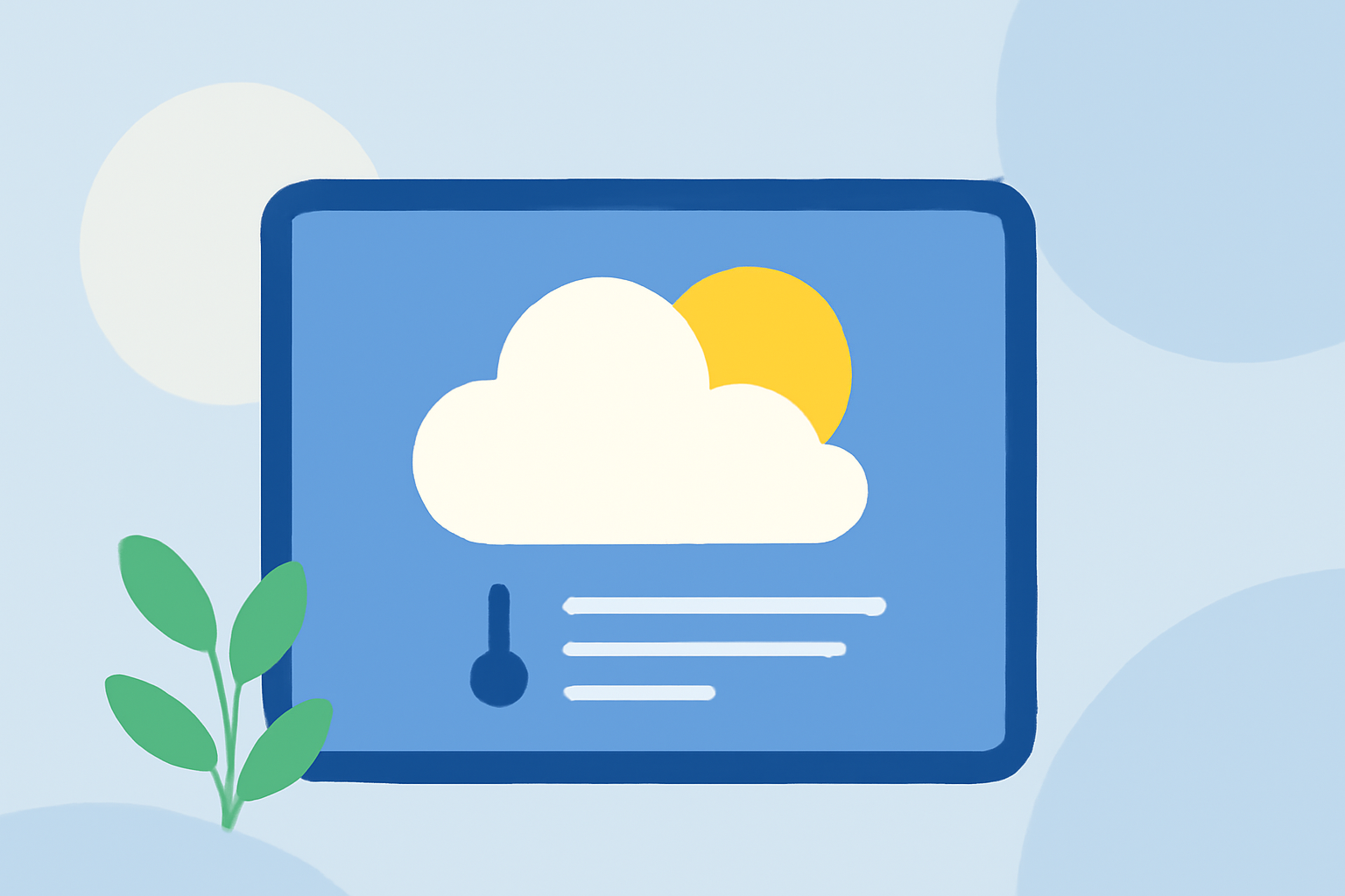 An Introduction to Large Weather Widgets During Pollen Season