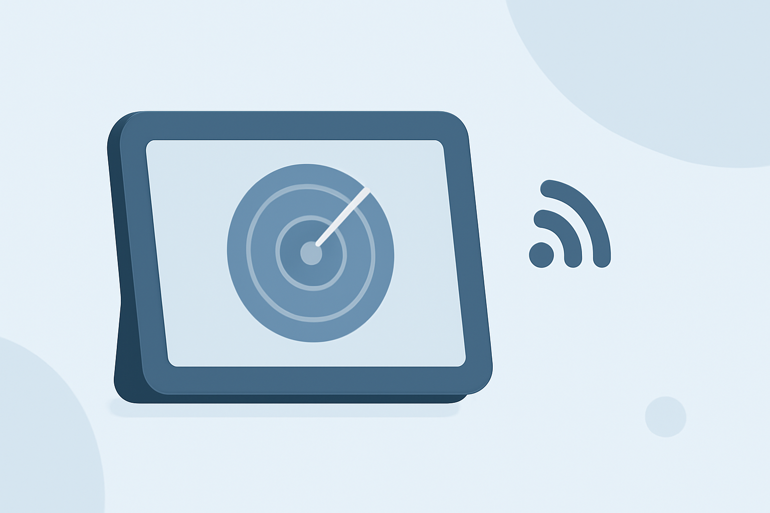 Understanding Offline Radar on Smart Displays