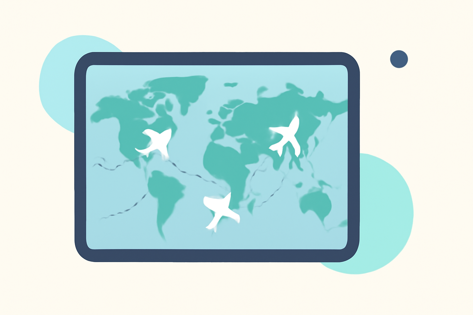 Daily World Map Travel Overlay Edits: Enhance Your Posts with Planes Live