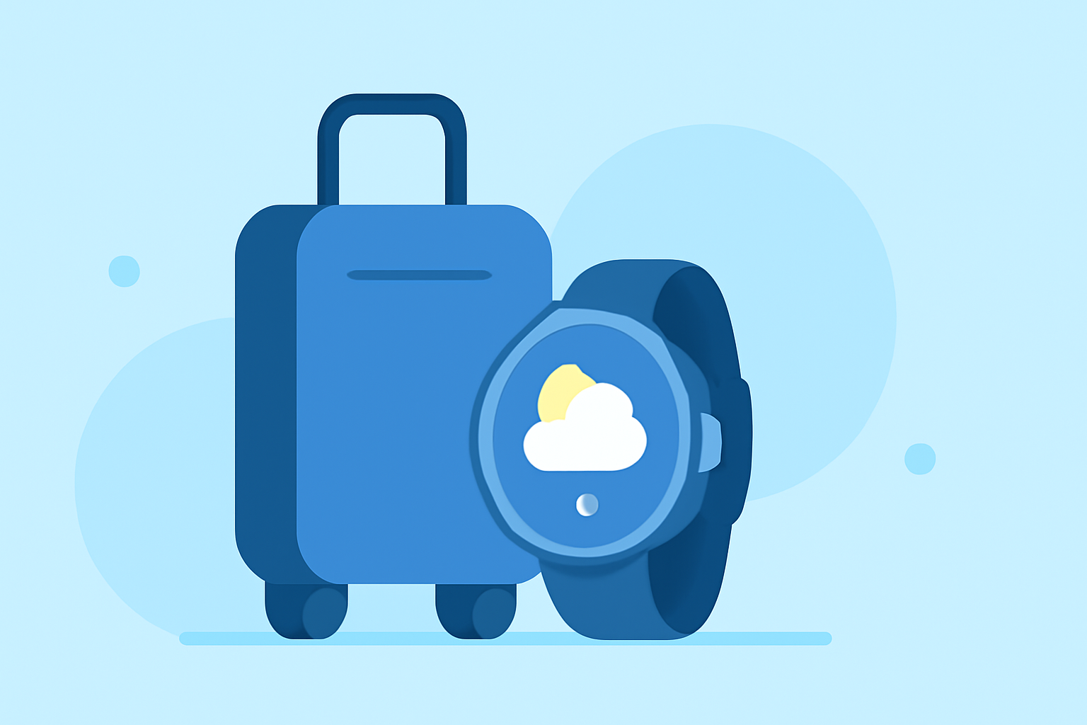 Weather-Aware Luggage Tips on Wear OS