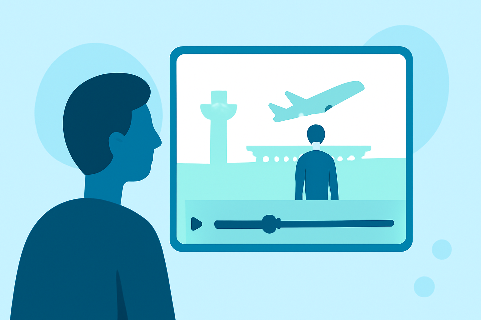 Enhancing Your Instagram with Airport People-Watching Clips