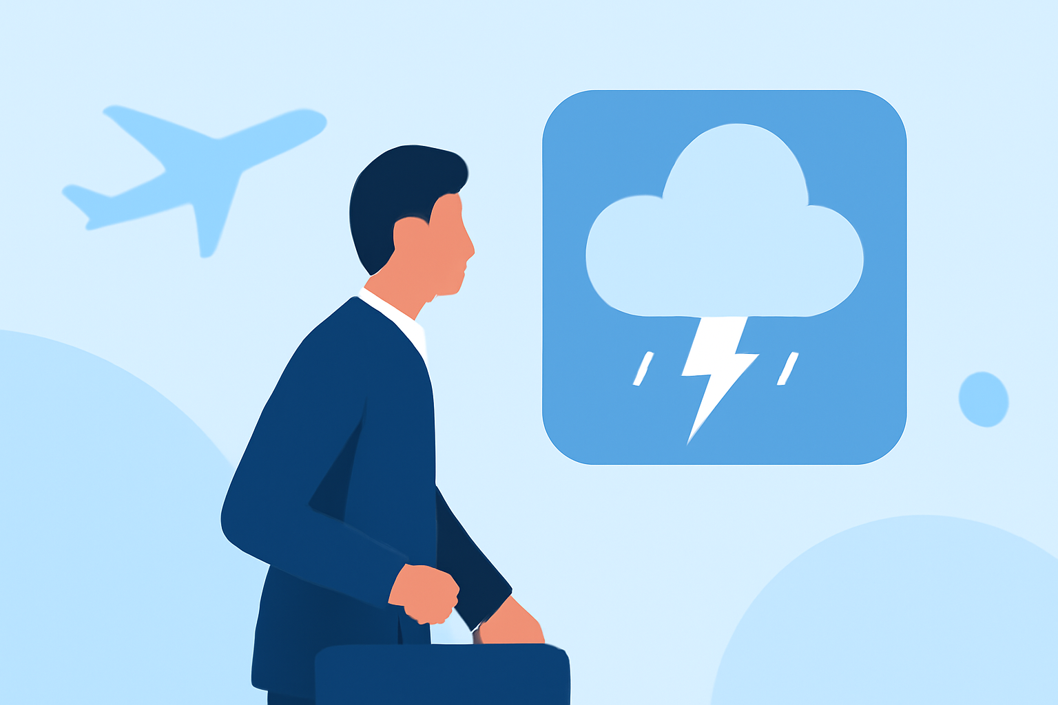 Navigating Weather-Related Flight Delays: A Guide for Business Travelers