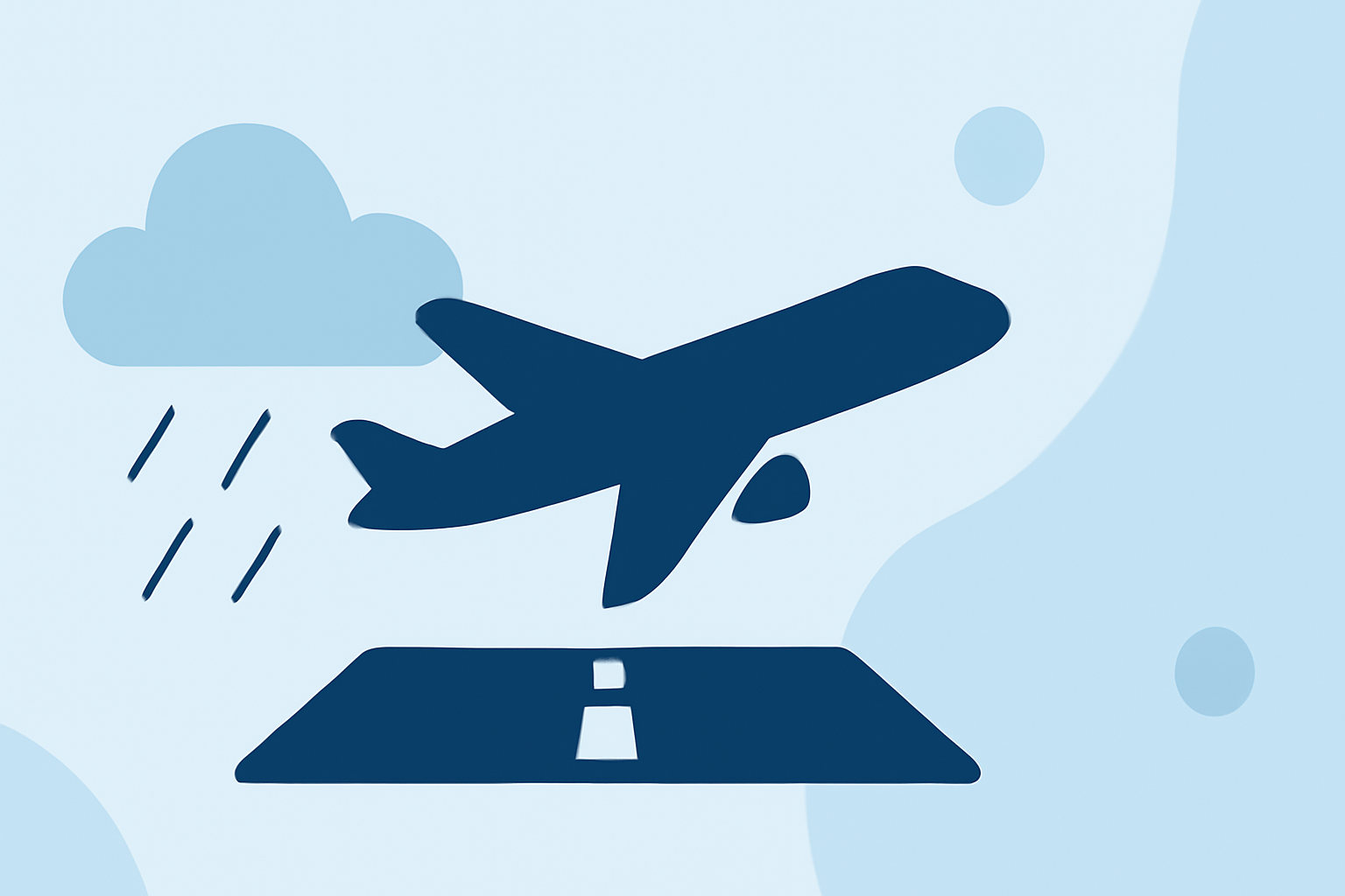 Understanding Runway Conditions in Bad Weather for Long-Haul Flights