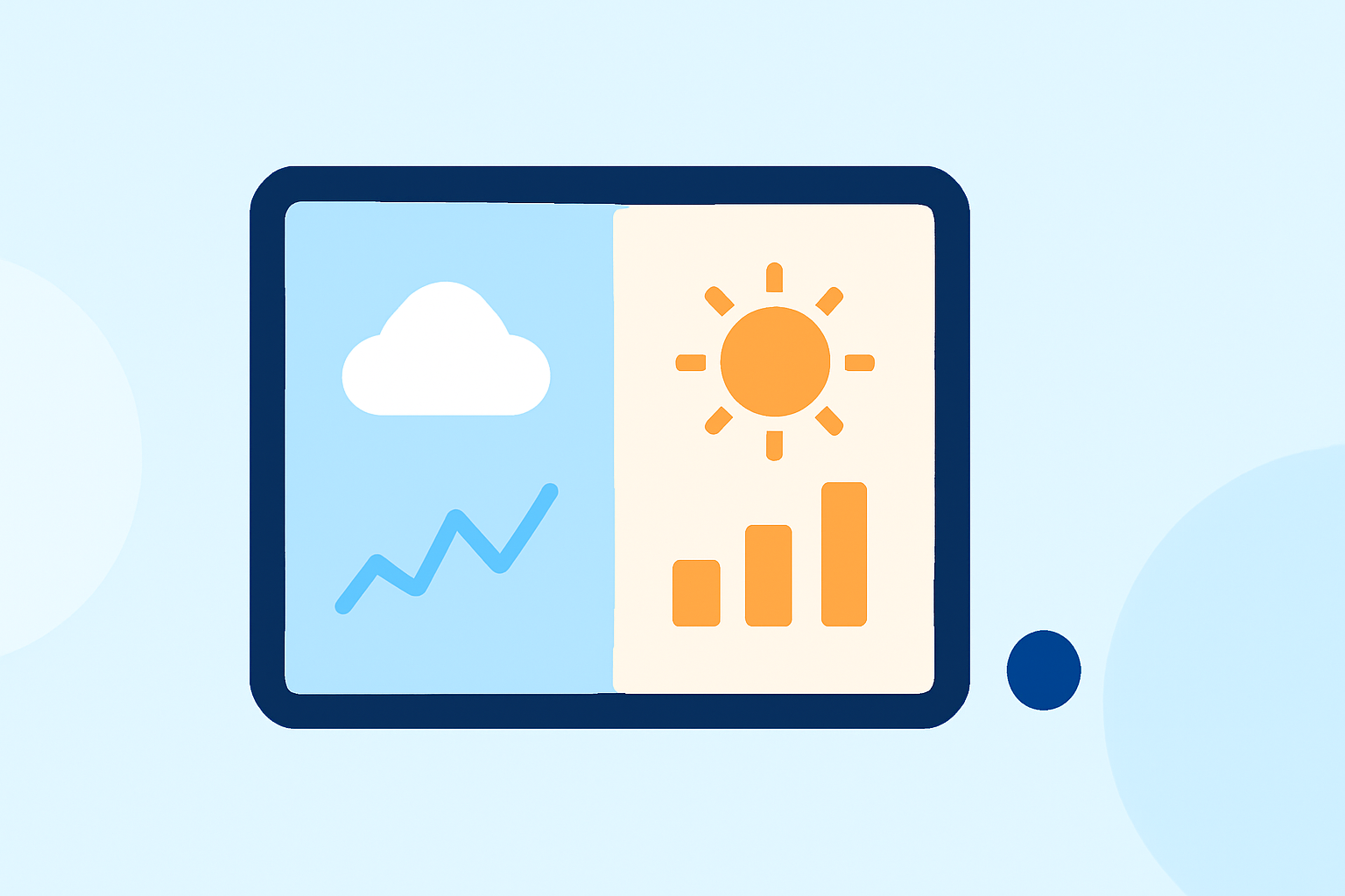 Easy Weather Model Comparison on a Tablet
