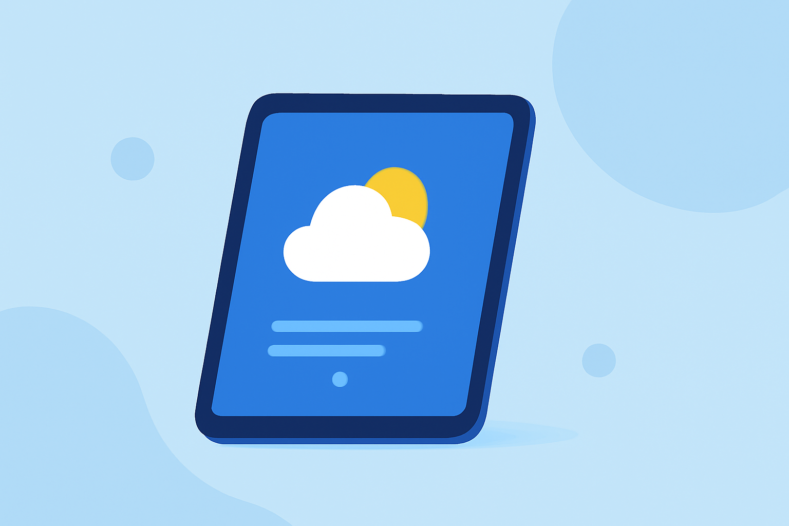 An Introduction to Weather Lock-Screen Notifications on Your iPad