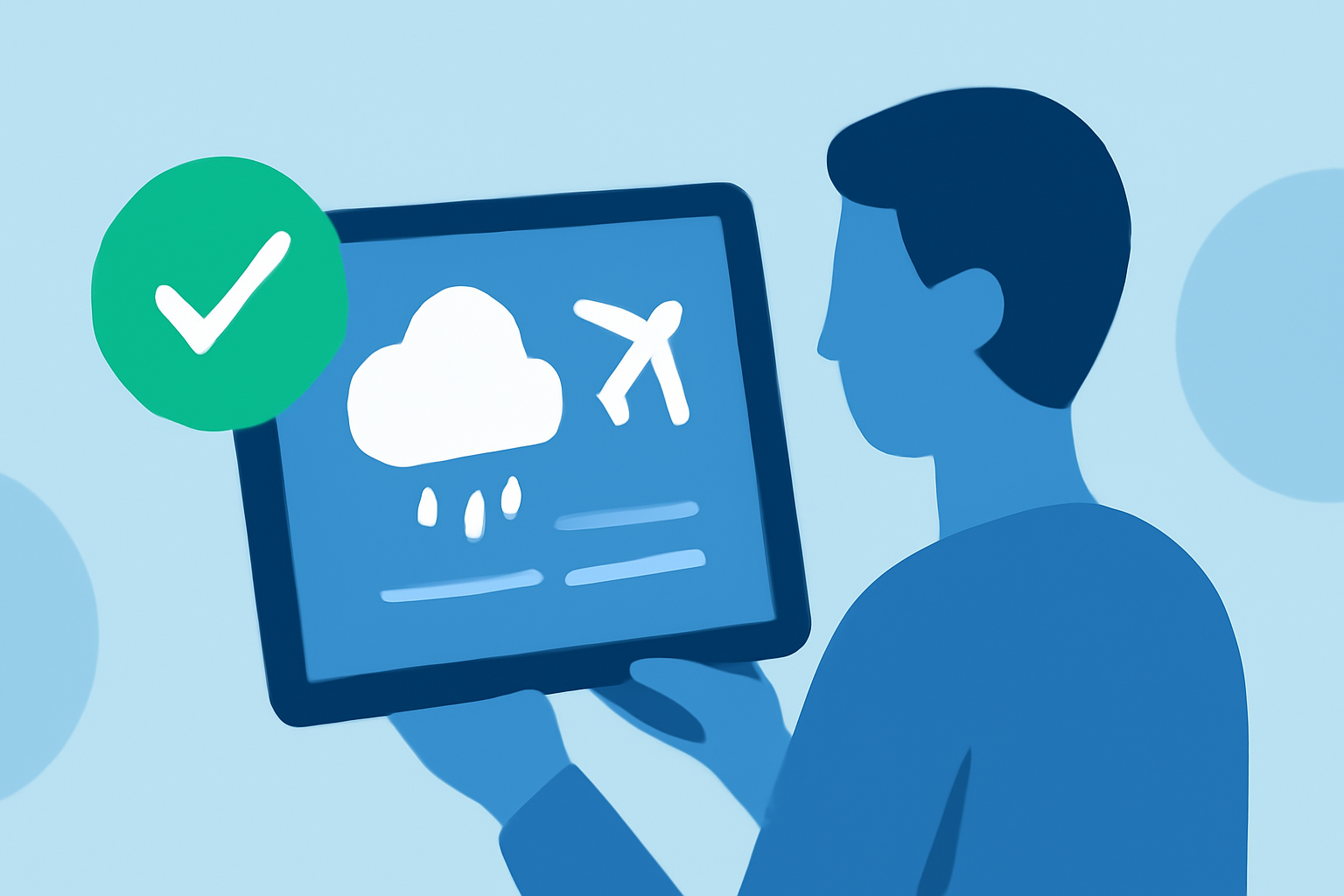 Essential Last-Minute Weather Checks Before a Flight on Your iPad