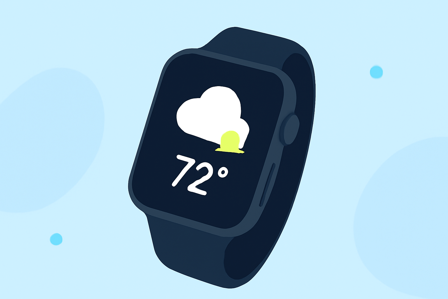 Pro Weather Widget Basics on Apple Watch