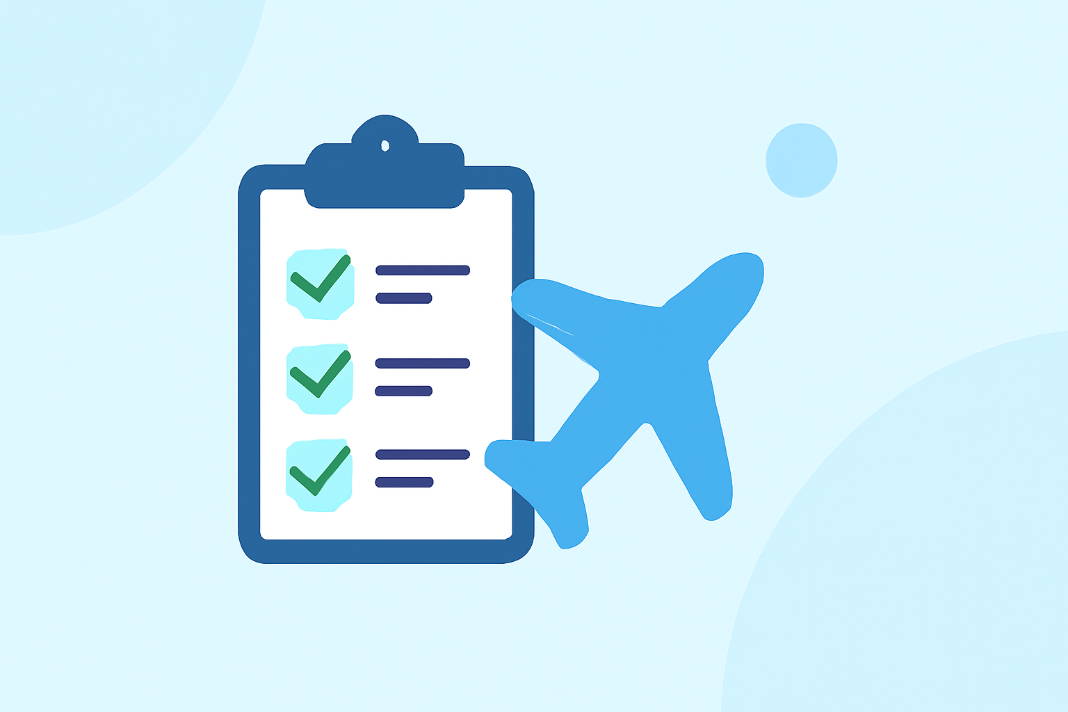 Dry-Season Destination Weather Checklist at the Airport