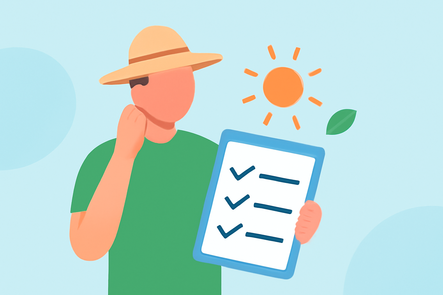 Skin Health Weather Checklist for Gardeners