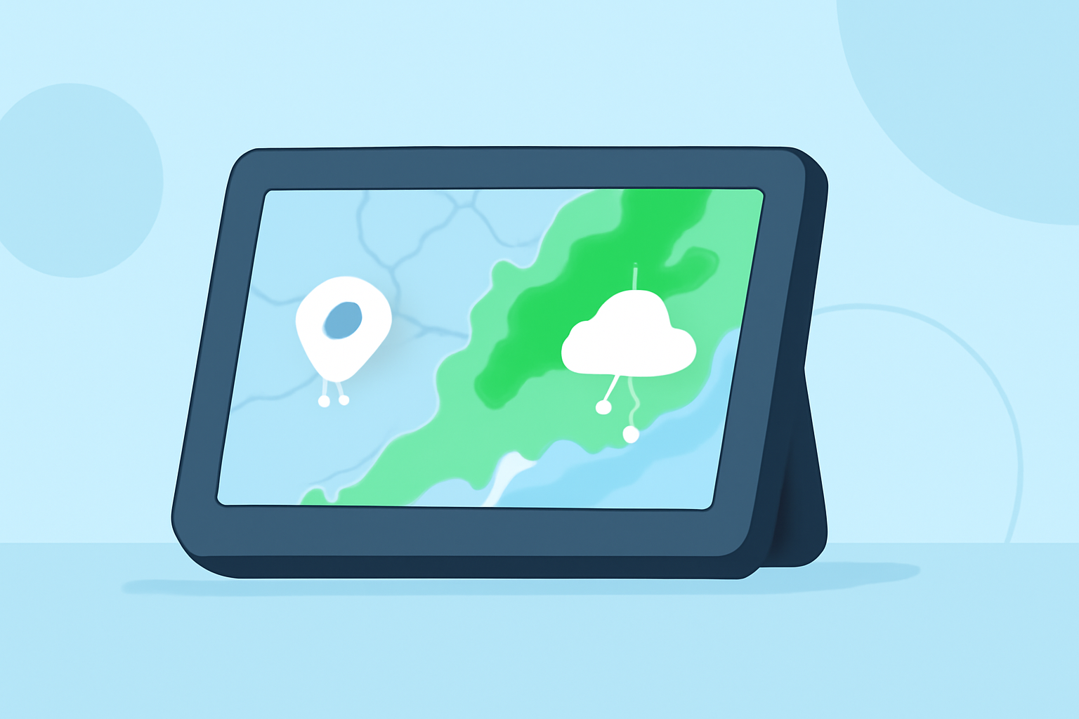 Understanding Weather Radar Maps on Smart Displays