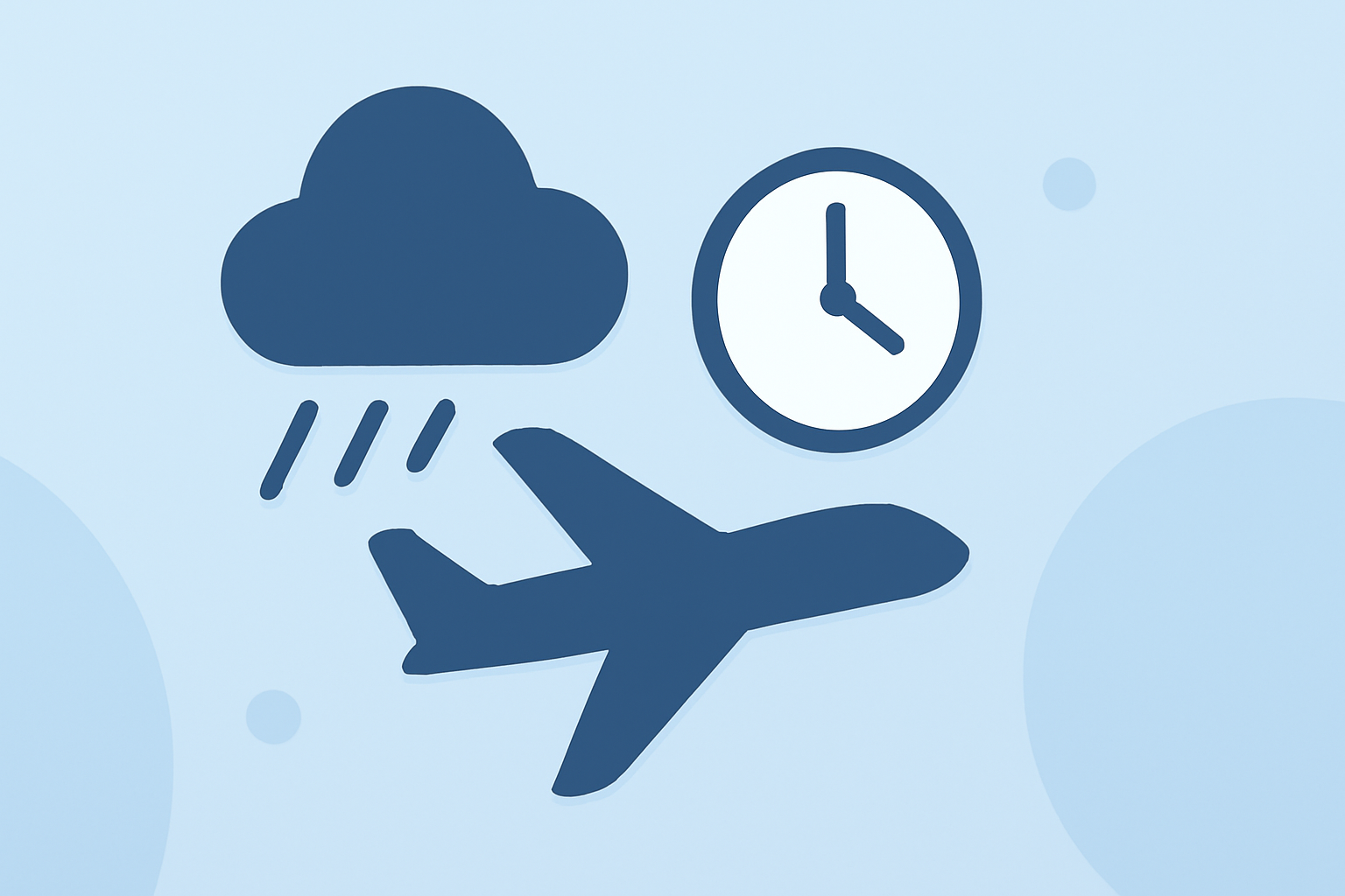 Weather-Related Flight Delays Basics for Cautious Flyers