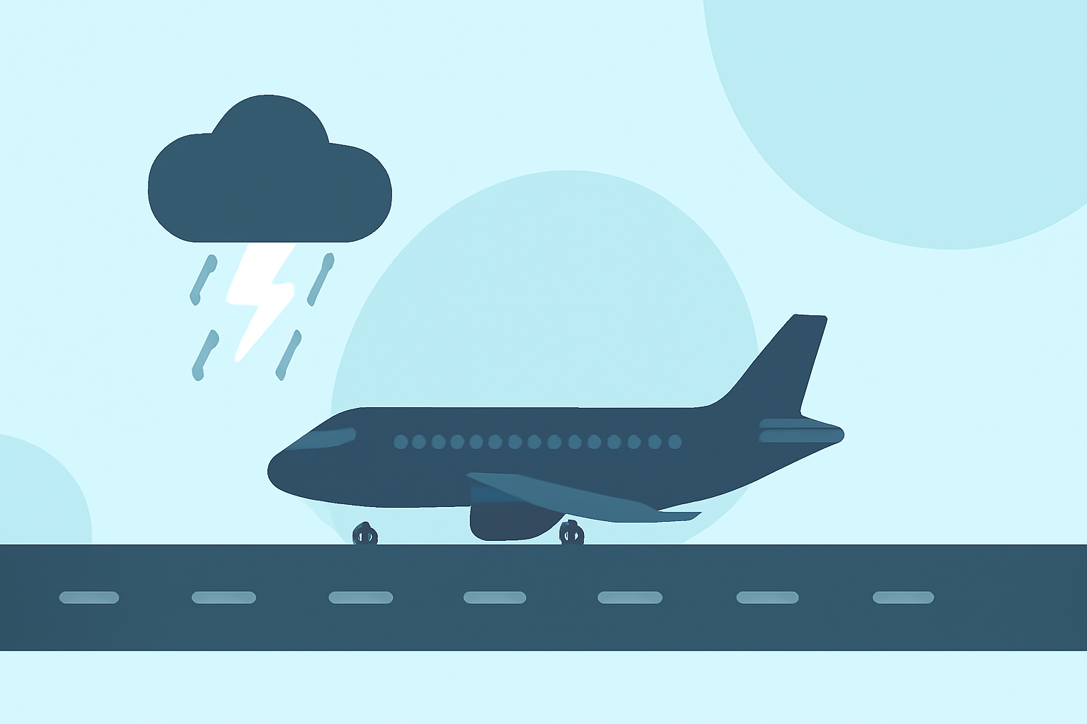 Understanding Runway Conditions During Bad Weather for Connecting Flights
