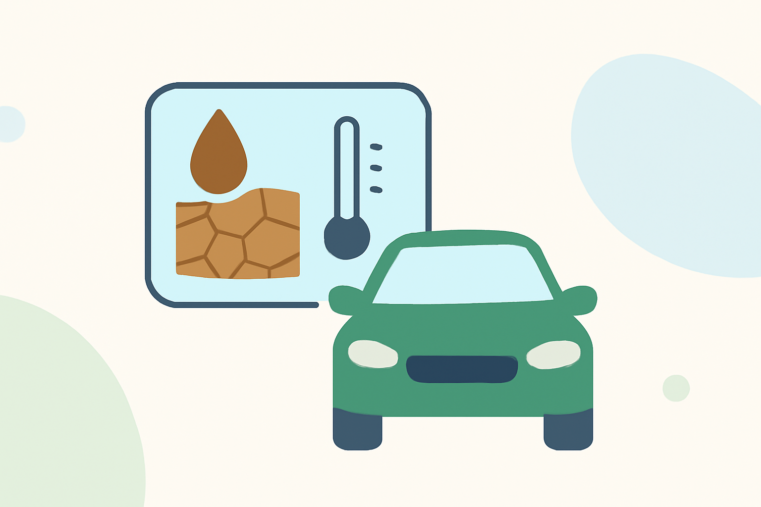 Drought Monitoring Tips in the Car