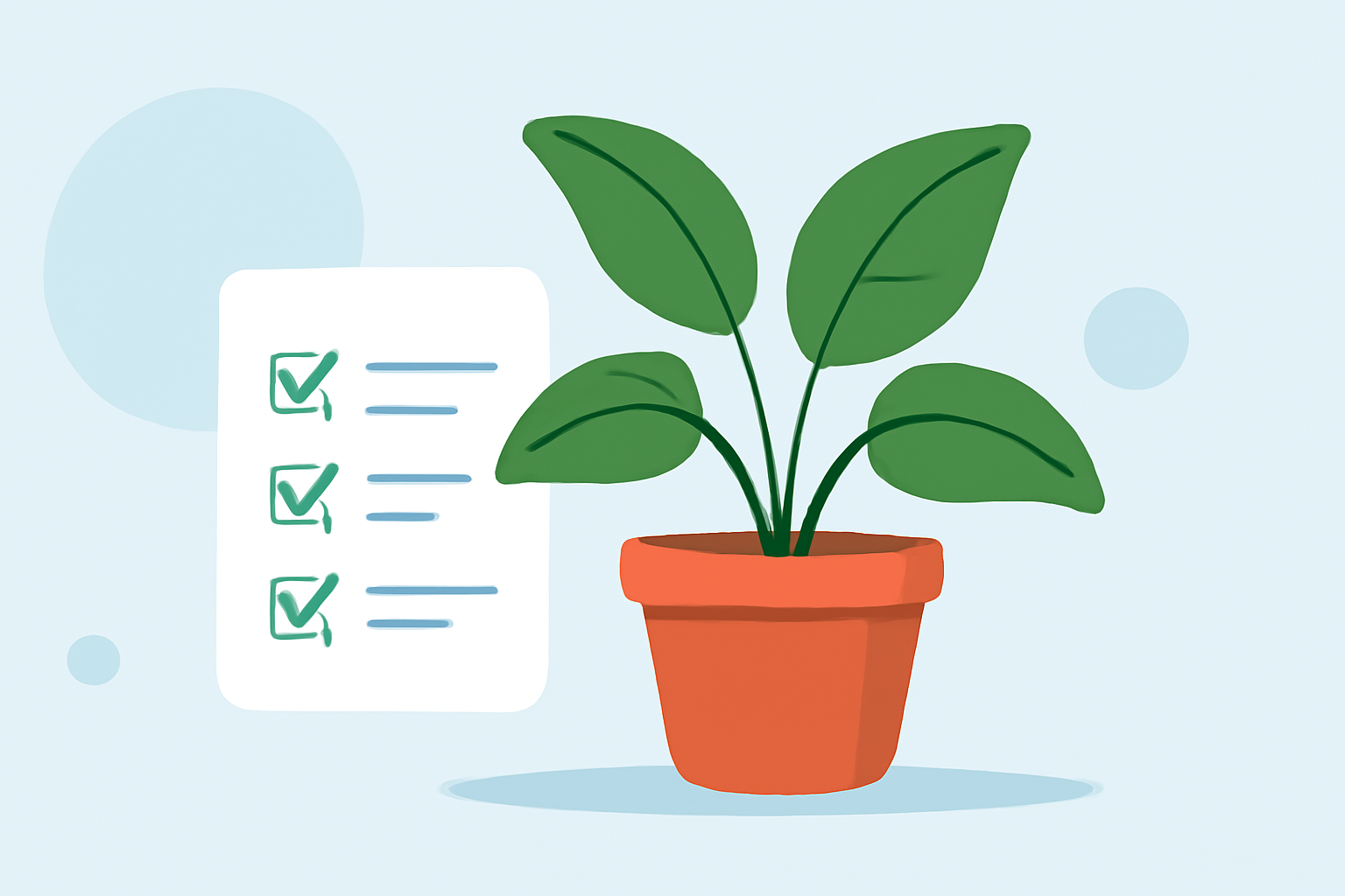 Indoor Plant Care Checklist for Travelers