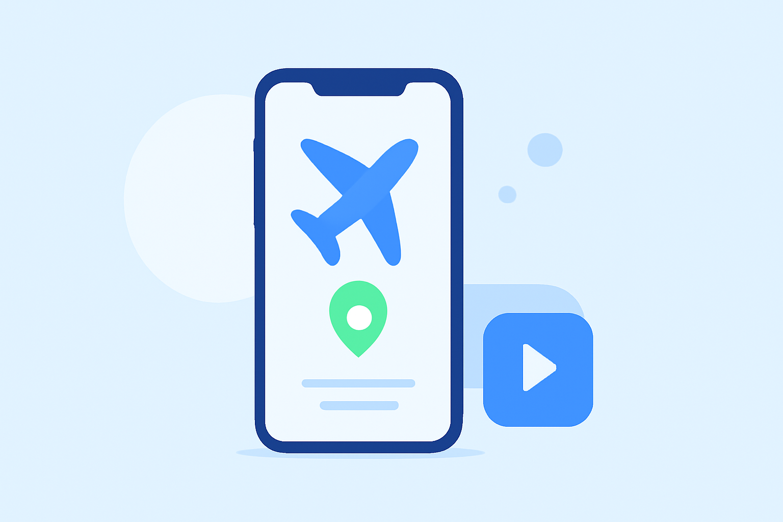 Understanding Destination Videos in Flight Tracking Apps on Android