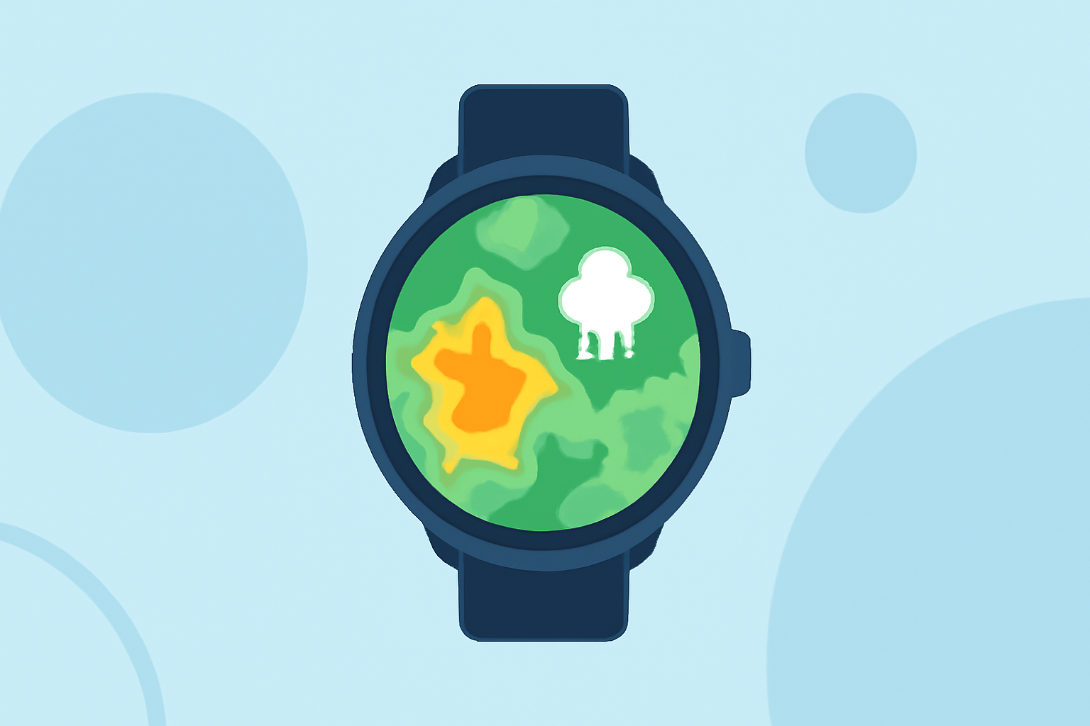 Understanding Weather Radar Maps on Wear OS
