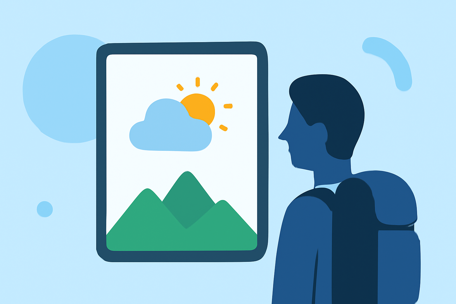 Quick Weather for Outdoor Hiking on iPad