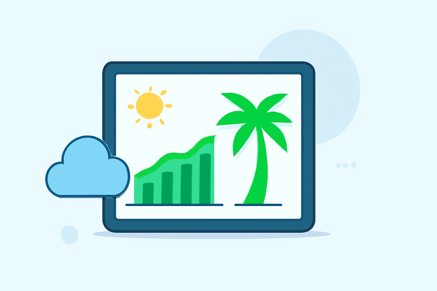 Pro Tropical Climate Trends on a Tablet with Clime