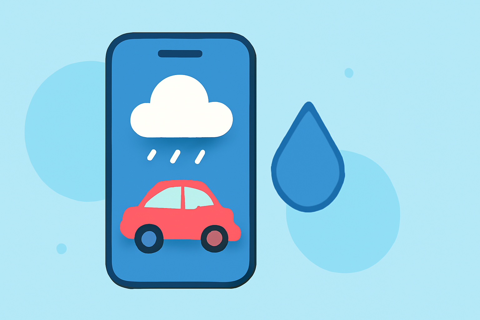 Optimal Weather Conditions for Car Washing on Android