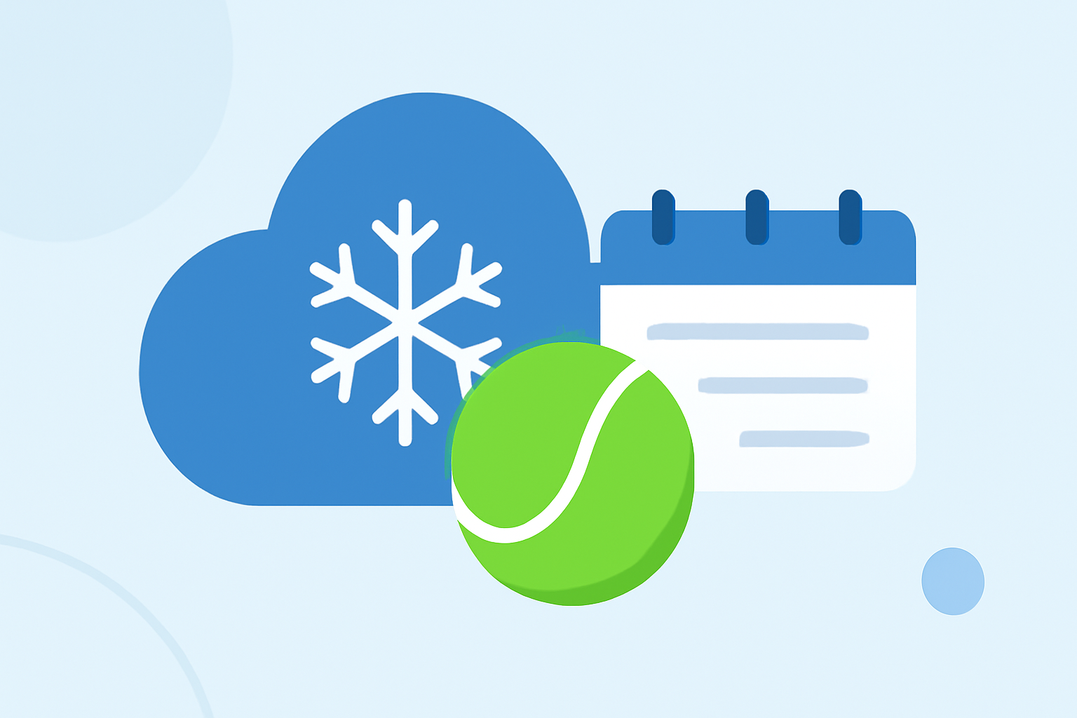Weather for Tennis: Step-by-Step Planning During Winter Storms