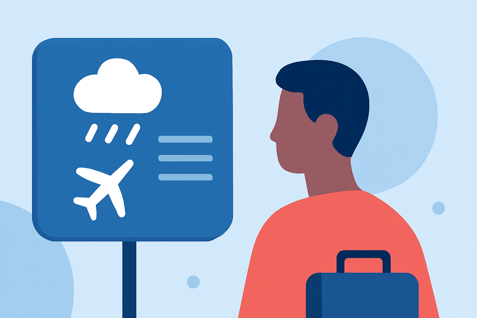 Rain Delays for Flights: Mistakes to Avoid on the Go
