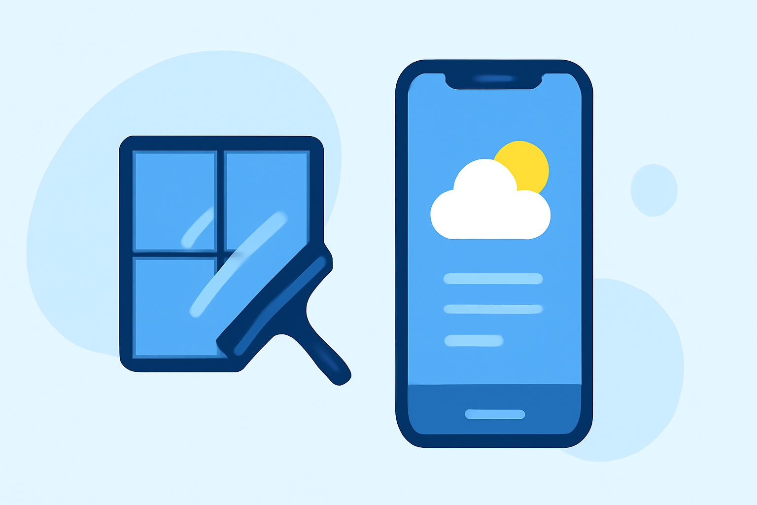 Optimizing Window Cleaning with Accurate Weather Forecasts on Your iPhone