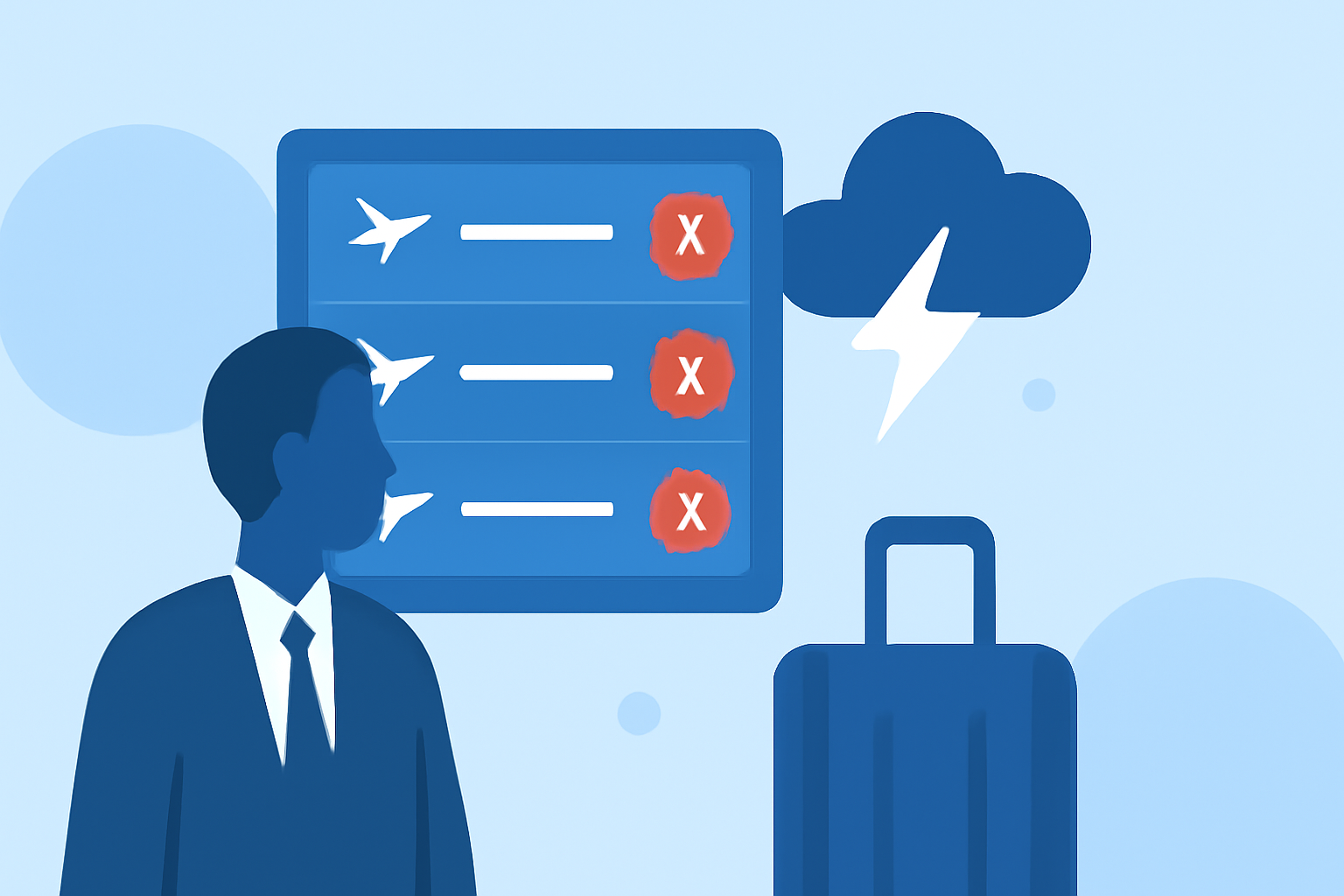 Managing Cascading Flight Delays After Storms: A Guide for Business Travelers