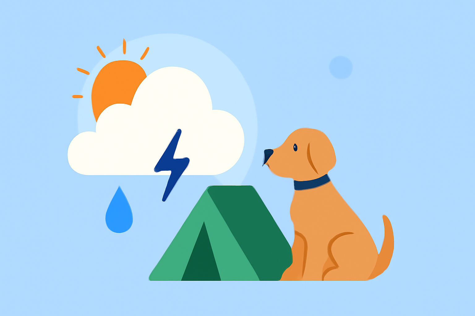 Weather for Camping Trips: A Guide for Beginners and Pet Owners