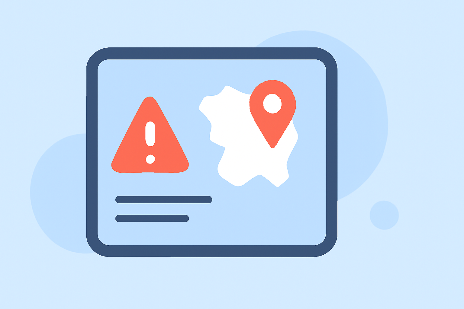 An Introduction to Regional Alerts on a Tablet