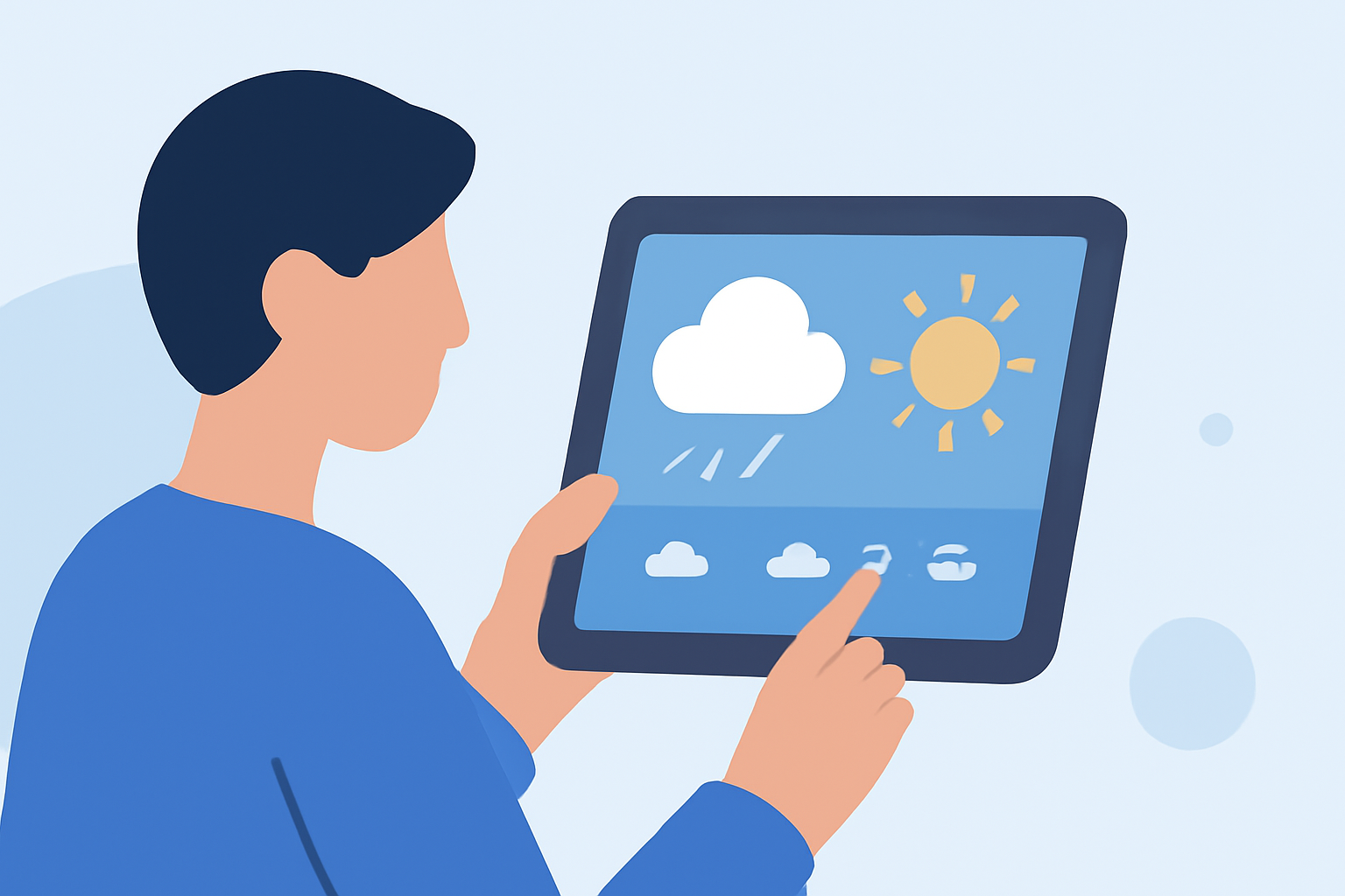 Mastering Weather Forecast Terminology on Your Tablet
