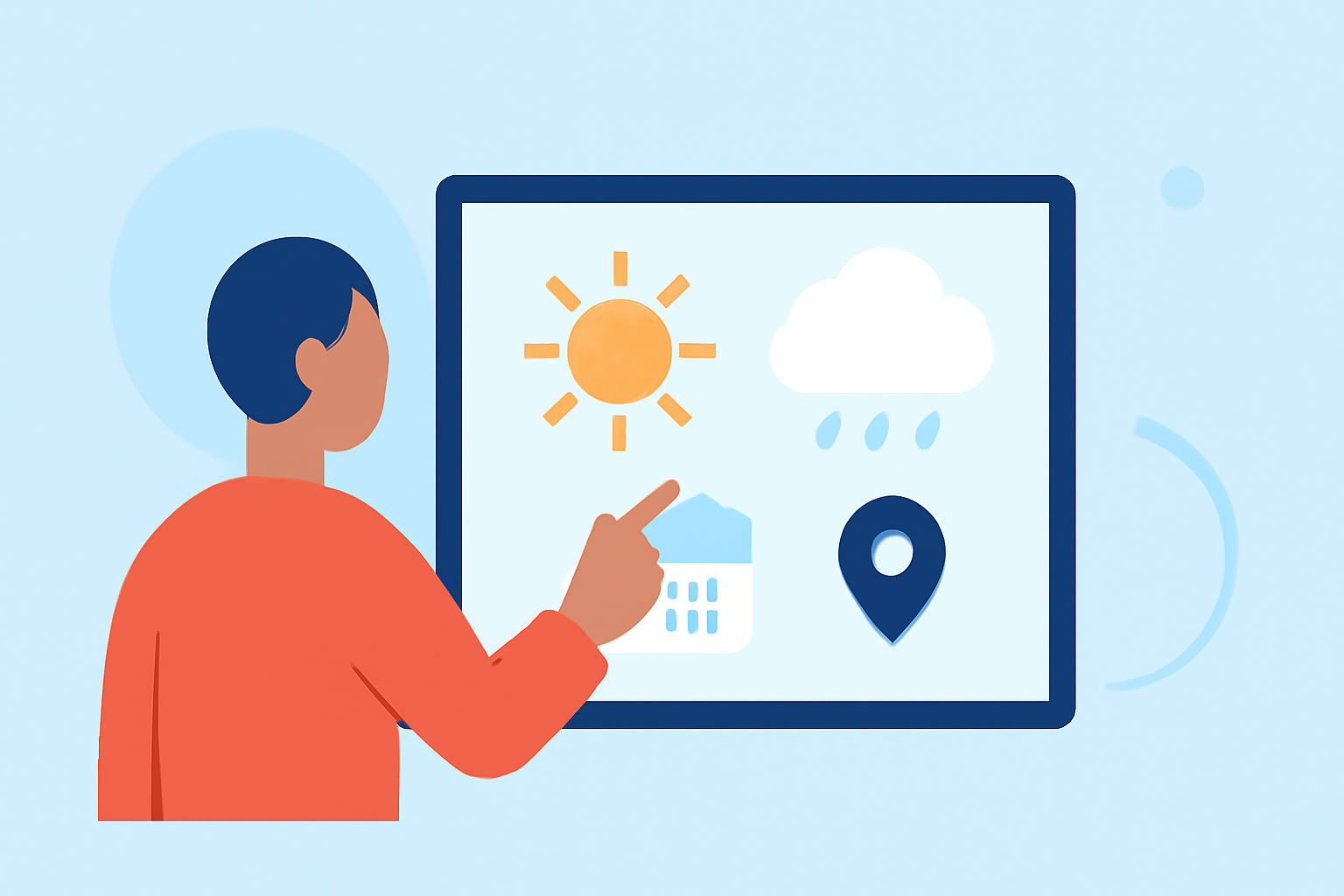 Enhancing Vacation Planning with Proactive Weather Tracking on Travel Days