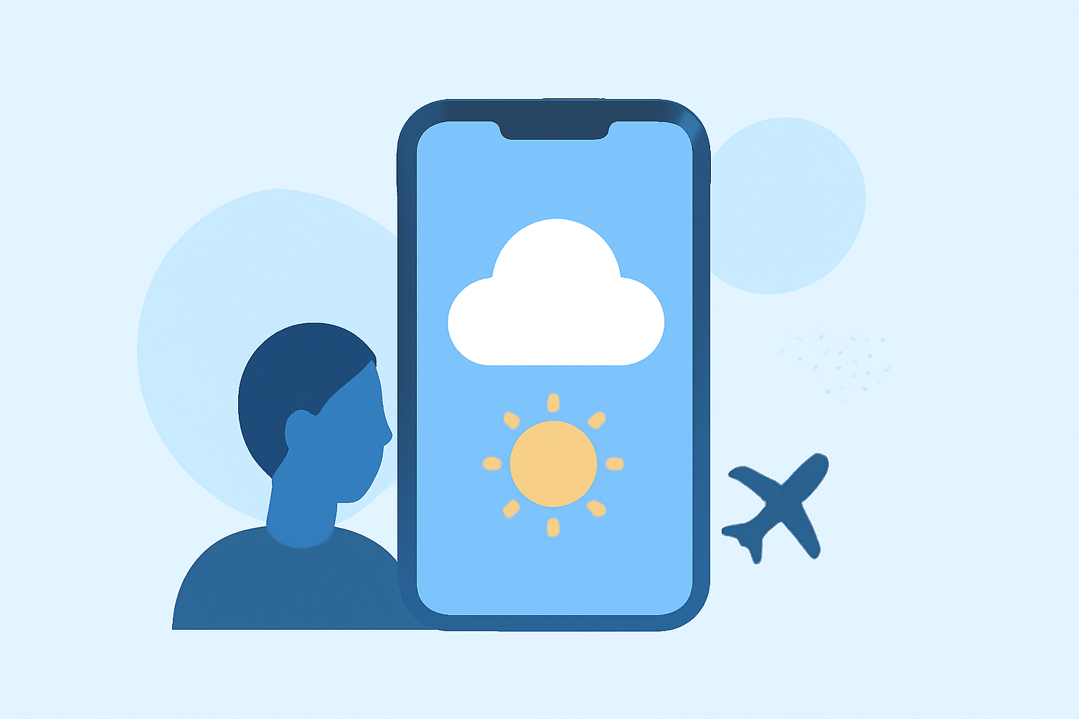 How to Check Weather Before a Delayed Flight on Android