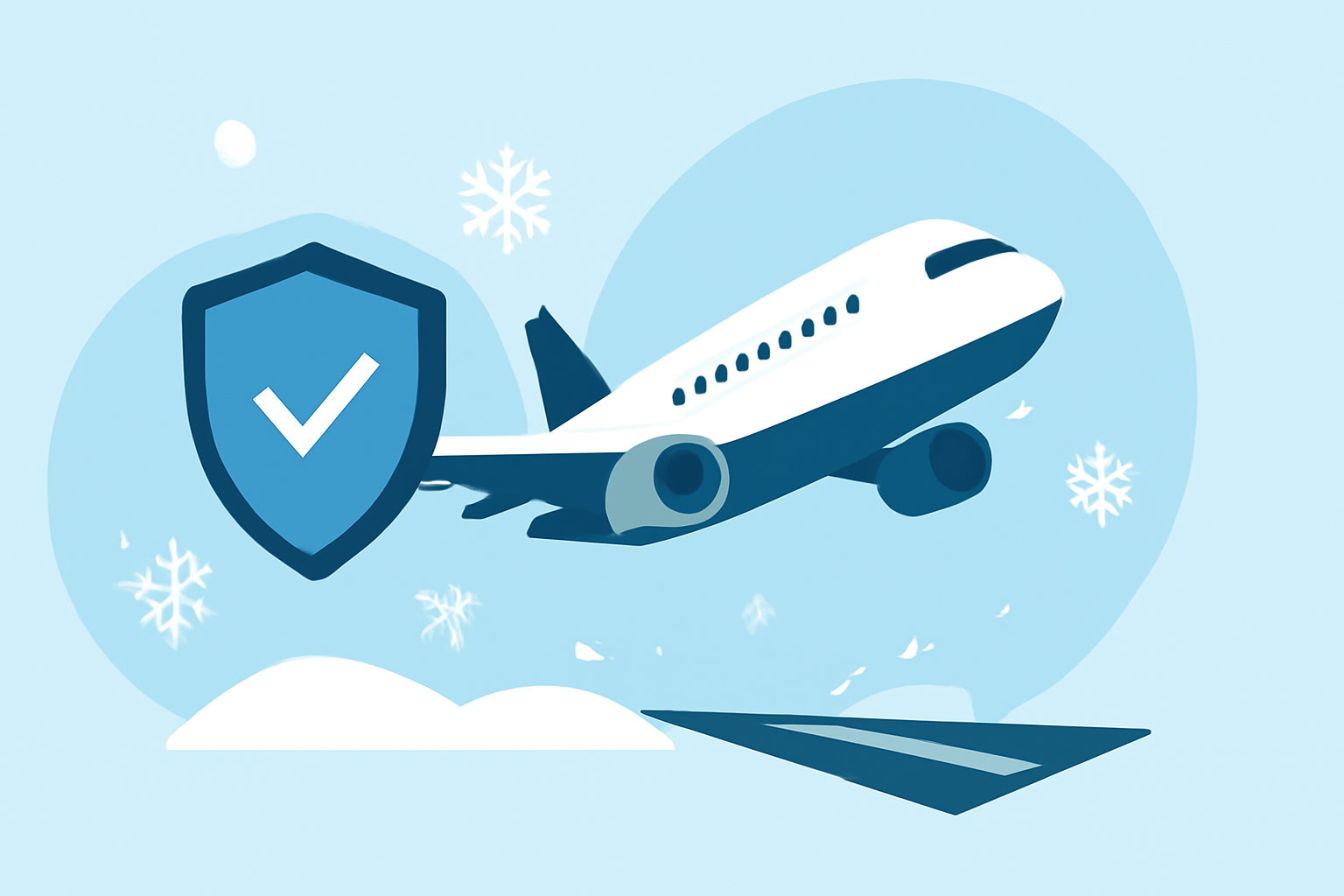 Ensuring Safe Holiday Air Travel Amid Icy Runways and Winter Weather