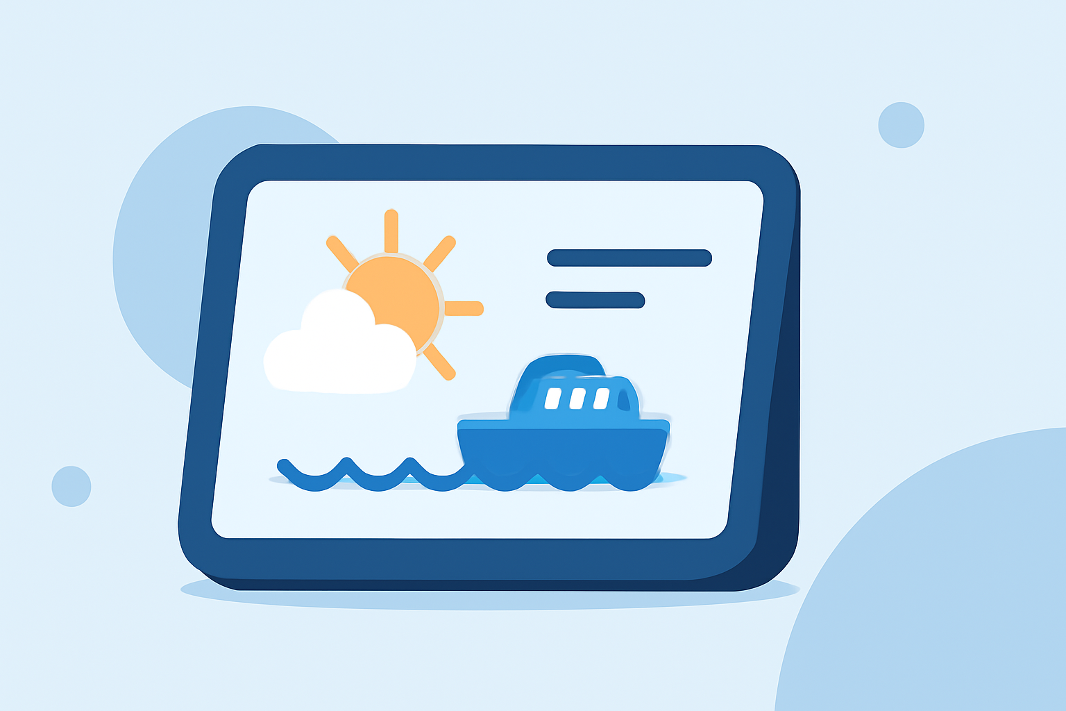 Weather for Ferries: Mistakes to Avoid on a Smart Display