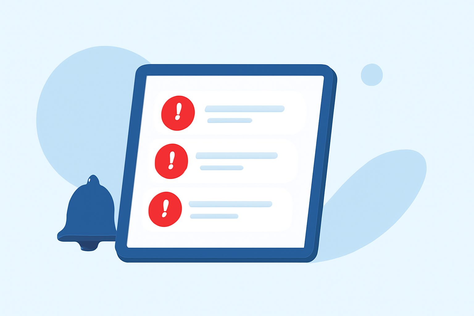 Understanding Alert History on a Tablet