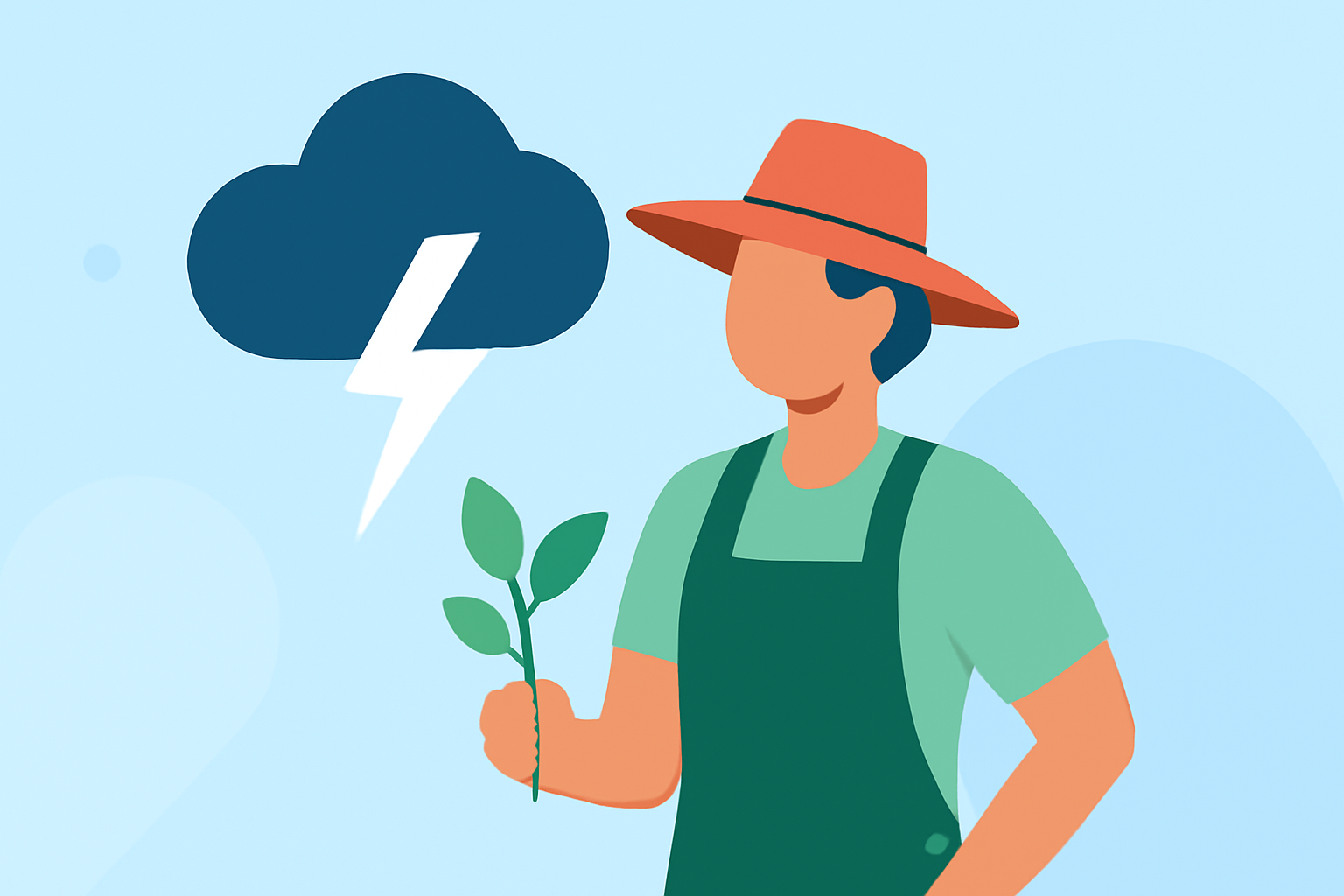 Lightning Safety Explained for Gardeners