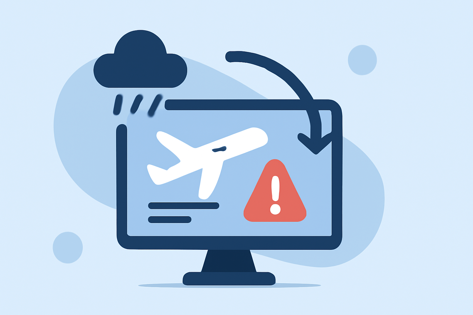 Managing Cascading Flight Delays After Storms: A Proactive Approach