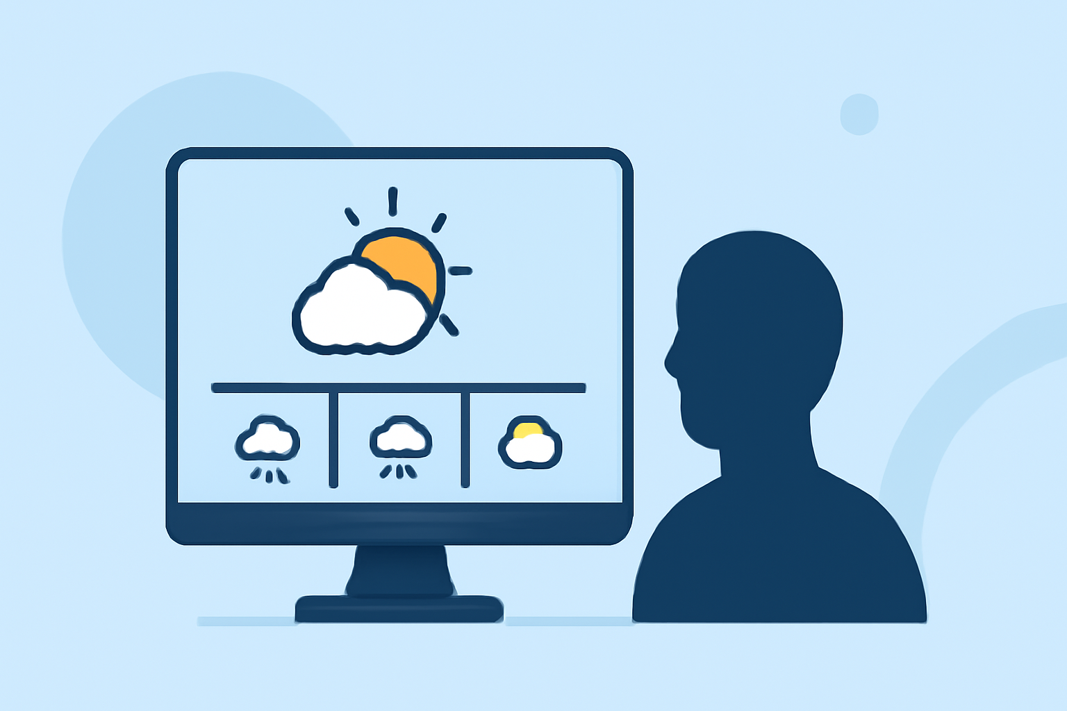 30-Day Weather Forecast Examples for Commuters