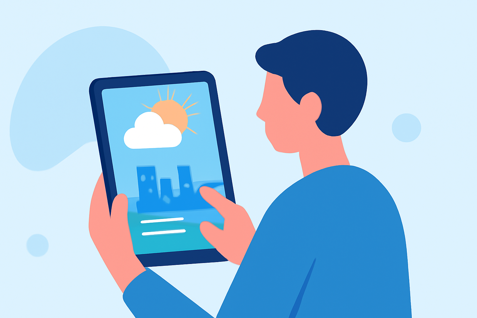 Getting Started with City-Break Weather Planning on iPad