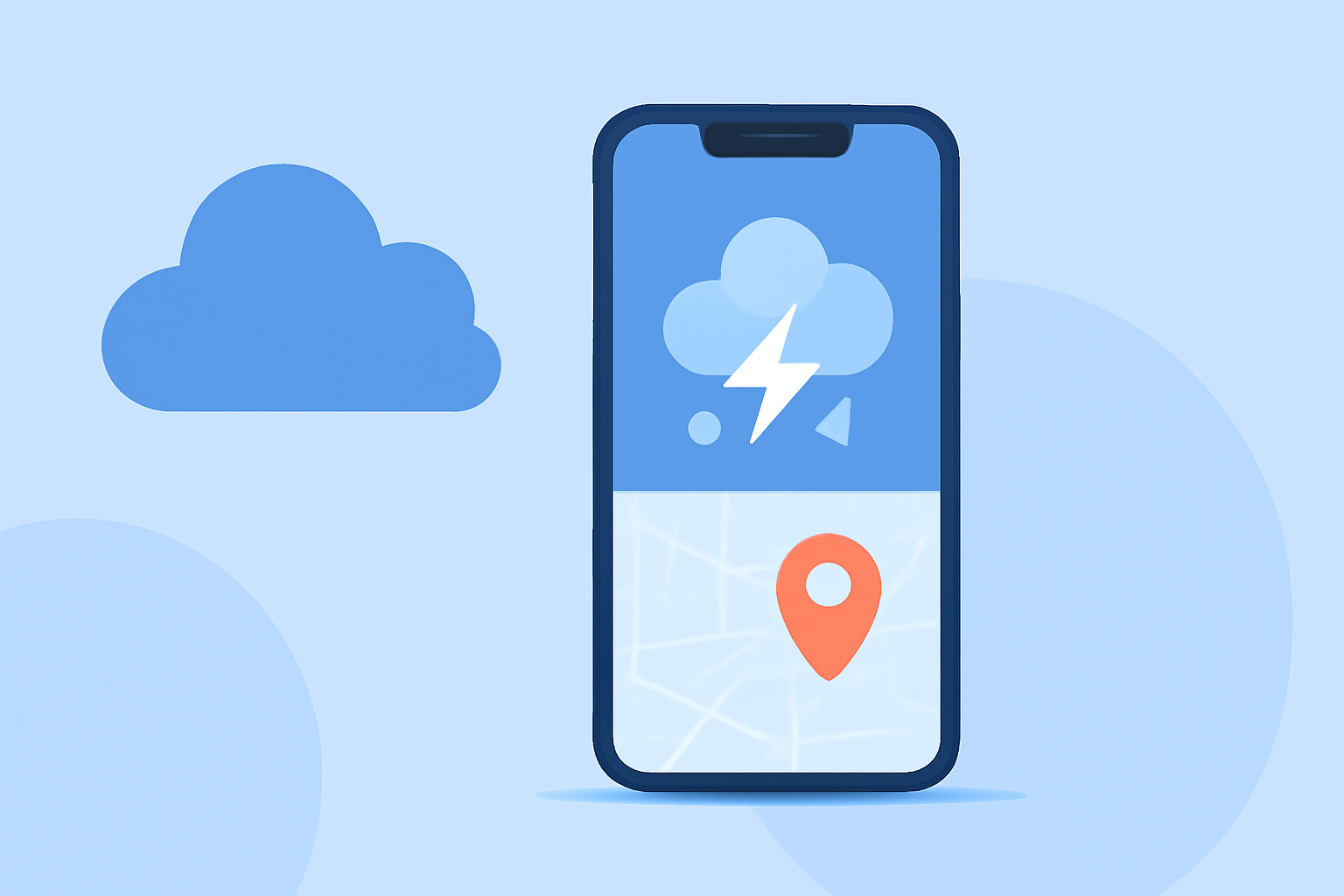 How to Track Storms Before Your Trip Using Your iPhone