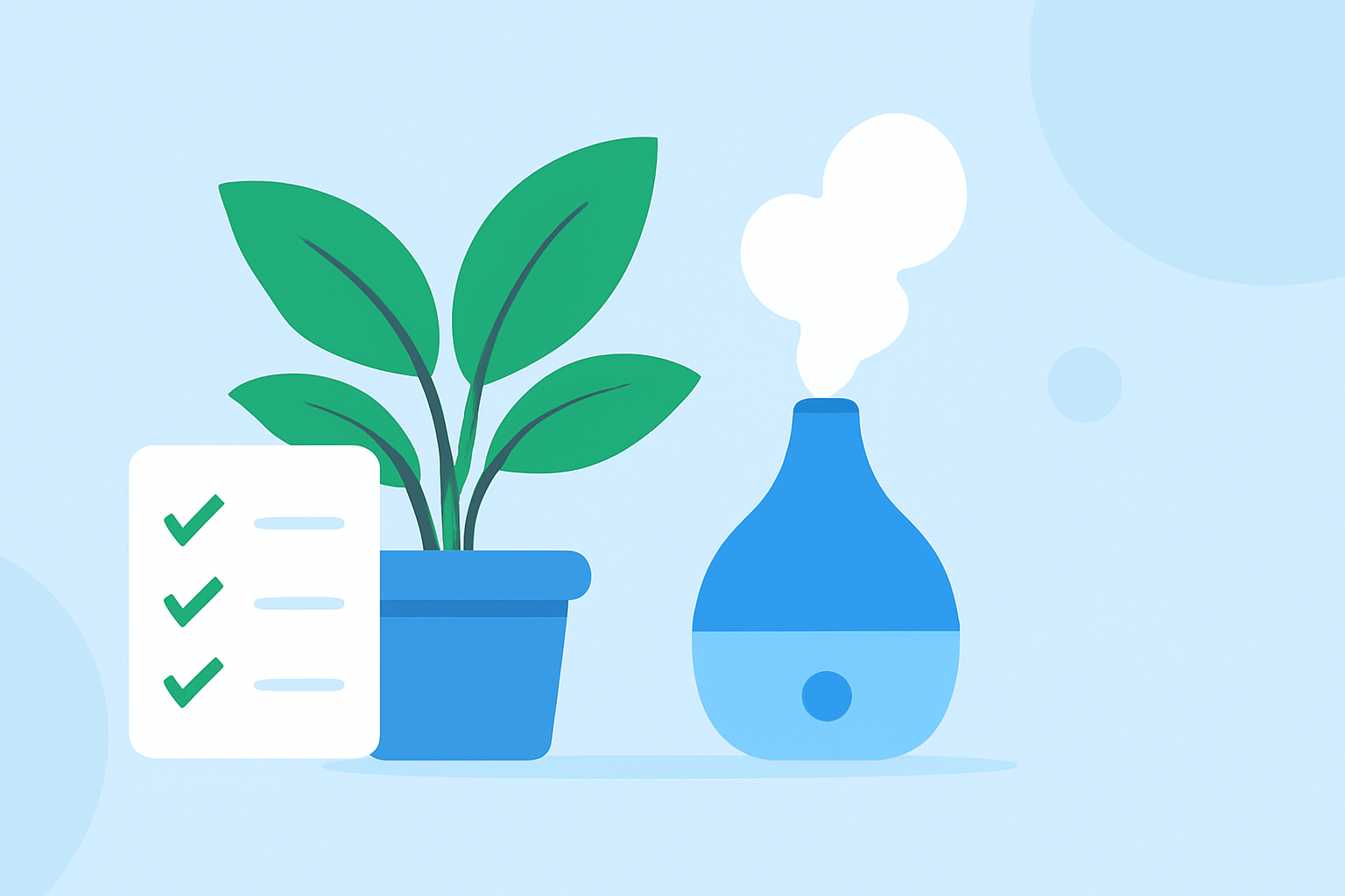 Humidity for Plants Checklist During Winter Storms