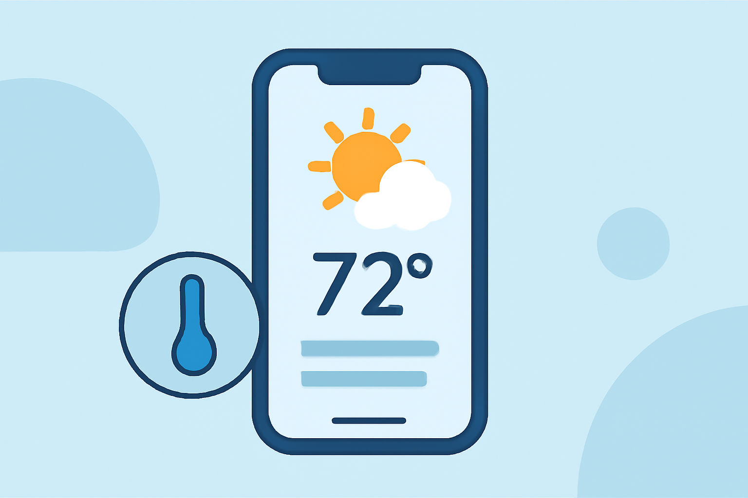 Exploring Temperature Forecast Examples on iPhone