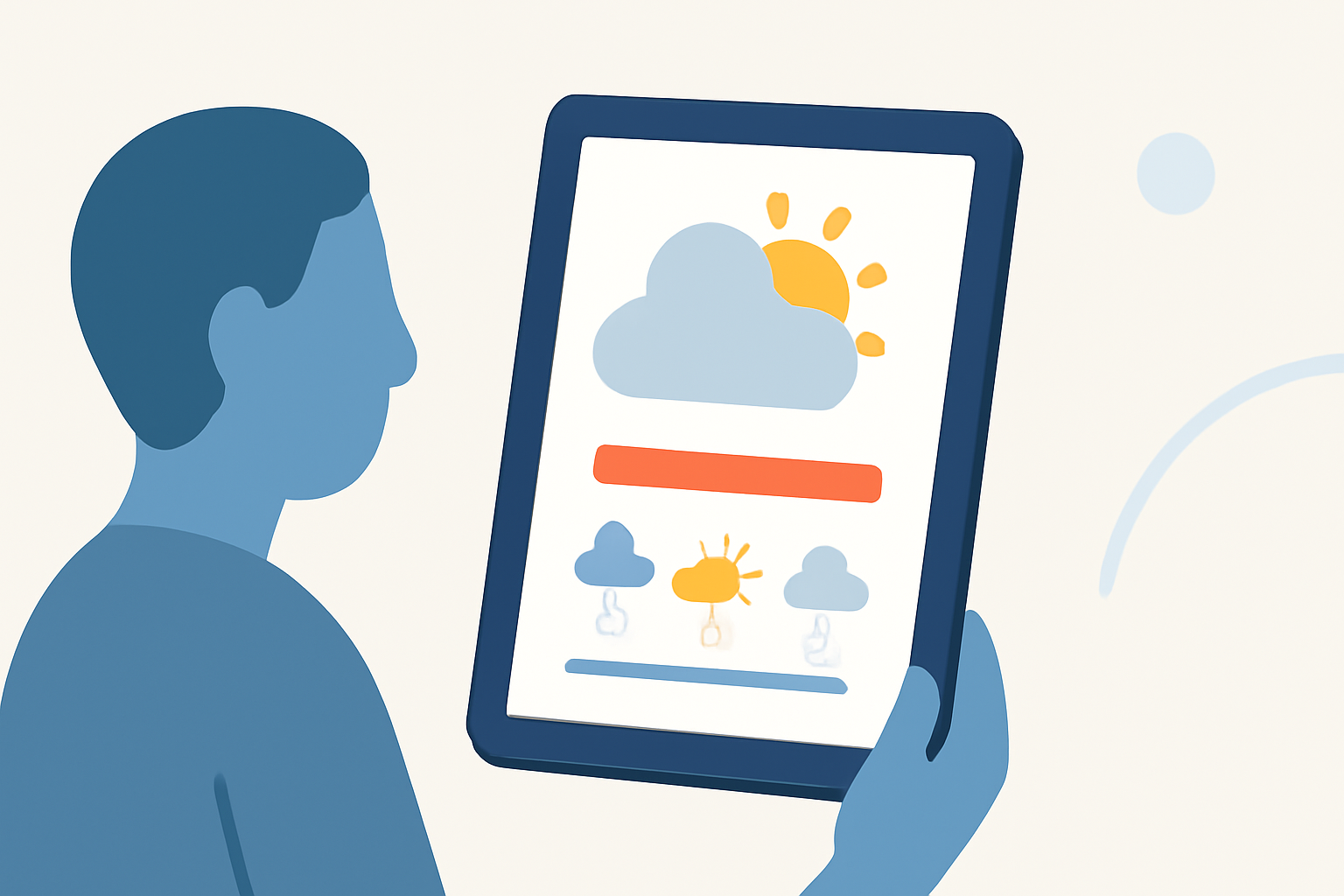Understanding Weather Forecast Terminology on Tablets