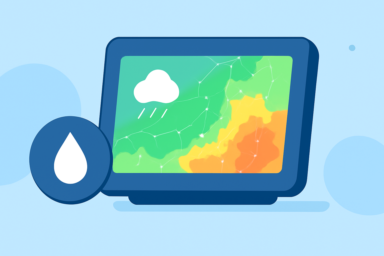 Using Rain Rate Maps on Smart Displays: Tips and Tricks